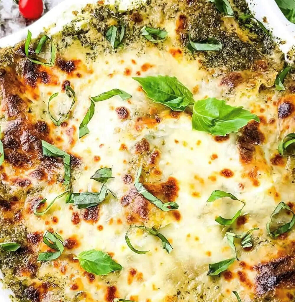 WS Chicken Pesto Lasagna (Refrigerated) | A Peach of a Party
